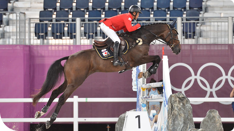 �I�����s�b�N�̗l�q