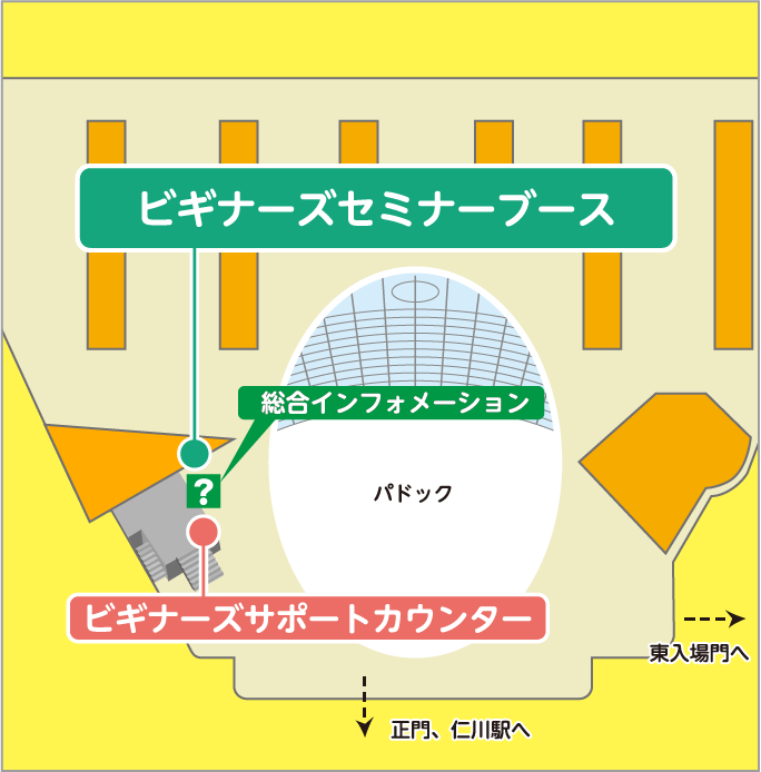 阪神競⾺場map