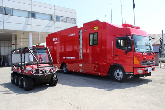 小型バギー・消防車