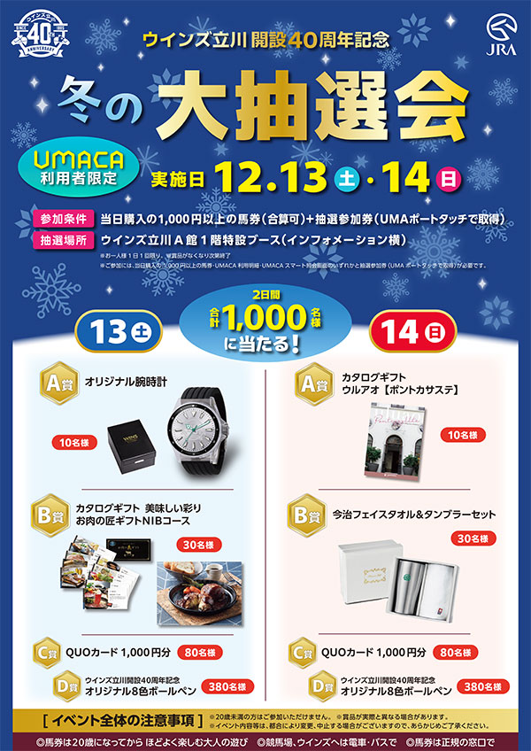 >�E�C���Y����~�̑咊�I��