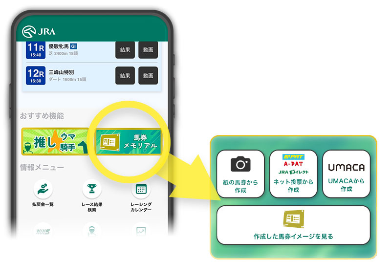 馬券メモリアル 画像1