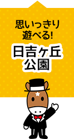 思いっきり遊べる! 日吉が丘公園