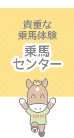 貴重な乗馬体験 乗馬センター